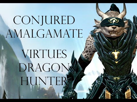 Conjured Amalgamate CM - Virtues Dragonhunter (Spear) - [Dynasty] Guild Wars 2 Raids