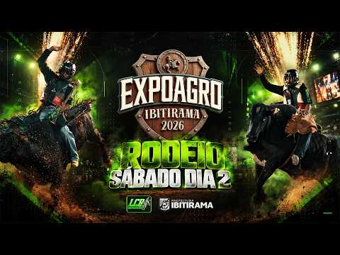 ExpoAgro Ibitirama 2026 | RODEIO AO VIVO | Sábado Dia 2