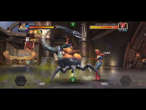 R5 Mojo vs ROL CaptainMarvel. Mcoc