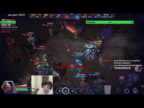 Alarak Deadly Charge on Tomb - Practicing more deadly charge! - Grandmaster Storm League Game