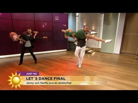 Jenny och Steffo dansar jive – hur ska detta gå? - Nyhetsmorgon (TV4)
