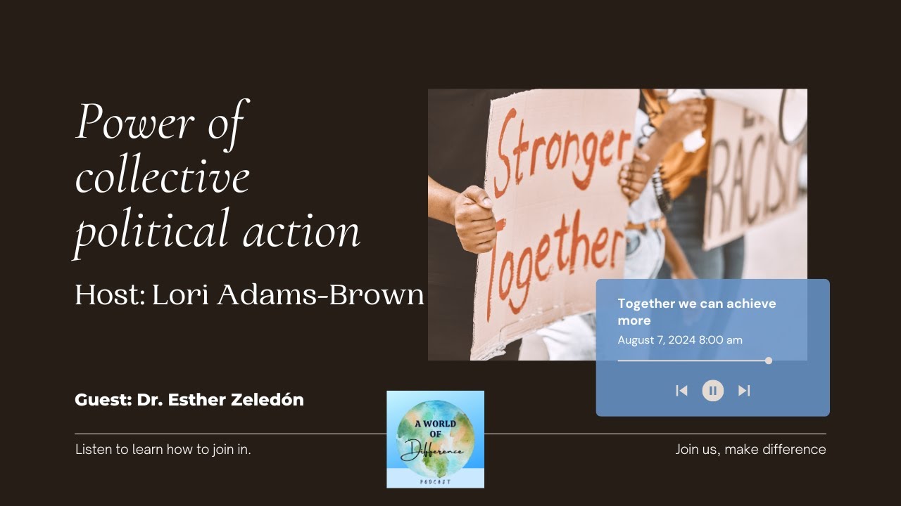 From Political Insights to Personal Obstacles: An Immigrant's Journey of Purpose with Dr. Esther Zeledón