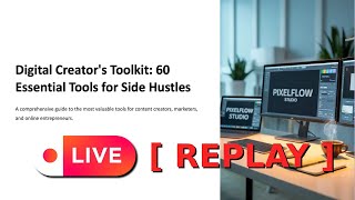 Top Tools I Use To Make Money Online Fast [LIVE Replay]