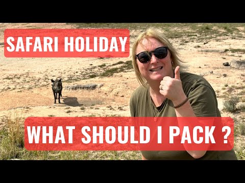 🦁 What to Pack for Your First Safari! Essential Safari Packing List & Review 🌍🎒