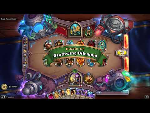 GUIDE: Zerek, Master Cloner Boomsday Puzzle Lab Mirror Solutions / Answers - FAST (Hearthstone)
