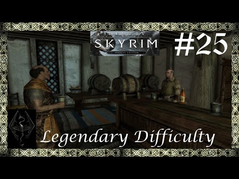 Skyrim Legendary Difficulty Part 25 - Poisoning Honningbrew Meadery