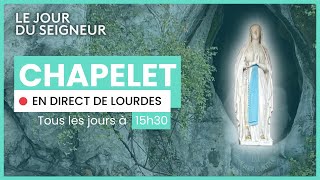 Prière du Chapelet à Lourdes - 1er mars 2026