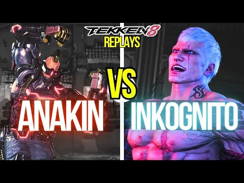 T8 Pro 🕹️ Anakin (#1 Jack 8) vs Inkognito (Bryan) 🕹️ Tekken 8 Replays