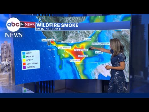 Canada wildfires prompt air quality warnings for Upper Midwest, Northeast