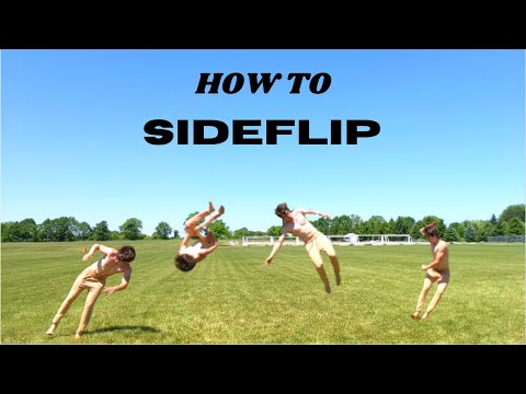 SIDEFLIP TUTORIAL! | Learn How to Do a Sideflip FAST