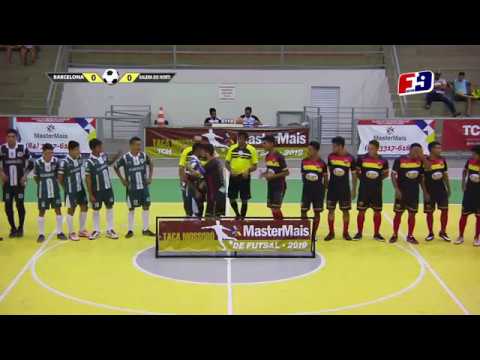BARCELONA 1x1 GALERA DO HORTI - TAÇA MOSSORÓ MASTER MAIS DE FUTSAL - 17.06.19 - 3ª RODADA -  GRUPO B