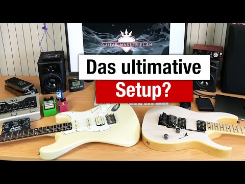 Gitarren Equipment - zur Aufnahme und zum Üben