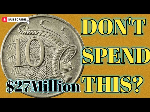 Thumbnail for 10 Cent Australia 2003 – Queen Elizabeth II | Lyrebird Design Coin