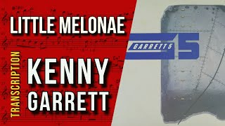 Kenny Garrett on "Little Melonae" | Solo Transcription (Eb)