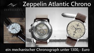 Ein deutscher Chronograph mit einem präzisen Japanischen Werk, der Zeppelin Atlantic Chrono 8422-5
