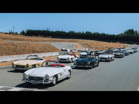 Thumbnail for History Made: 35 Mercedes-Benz 300 SL's on the Track. by Mercedes-Benz 300