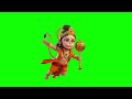 Hanuman Ji Flying Green Screen Bajrangbali Hunuman Ji Hindu God