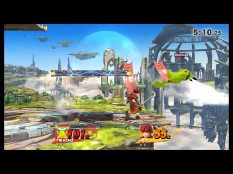 Grimdeath (Roy) VS XMagas (Pikachu) Battle 1
