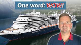 WOW is all I can say after 2 nights on Rotterdam, Holland America's newest ship