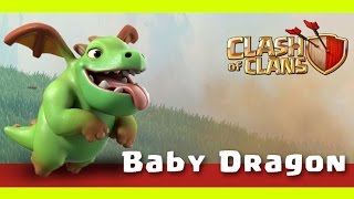 Clash of Clans: NEW TROOP!  How to use the Baby Dragon