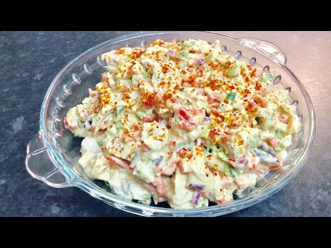 Guyanese Chicken Salad Recipe 🇬🇾🙏❤️