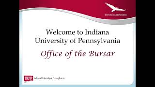IUP Office of the Bursar