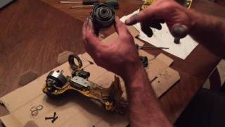DeWalt impact driver anvil and chuck replacement