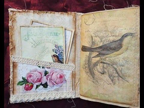 ''The Nest'' Junk Journal Flip Through - Etsy