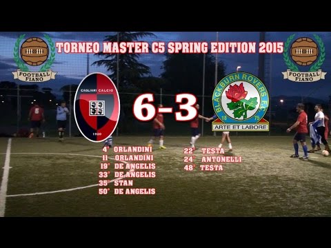 2° Torneo Master C5 Spring Edition 2015 - Finale Europa League: Cagliari-Blackburn