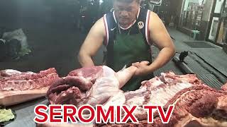 EASY TUTORIAL DEBONE PIG PORK AMAZING KNIFE SKILLS IN PHILIPPINES #AMAZING #DEBONE #WOW #PIG
