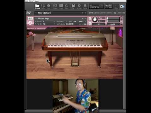 REVIEW - Kontakt Alicia's Keys piano samples based on Yamaha C3 Neo