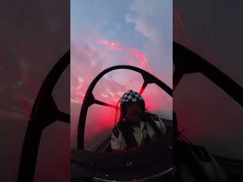 AeroShell Aerobatic Team performing at night at EAA AirVenture Oshkosh