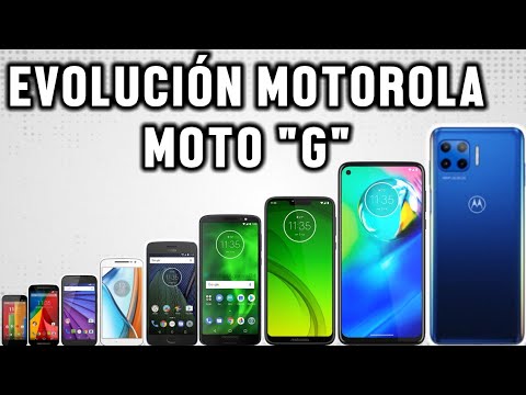 EVOLUTION OF THE ENTIRE MOTO "G" SERIES G1,G2,G3,G4,G5,G6 ETC. LENOVO COMPANY