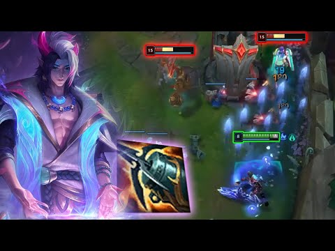 This Aphelios using Kraken Slayer so Well - Eng Sub