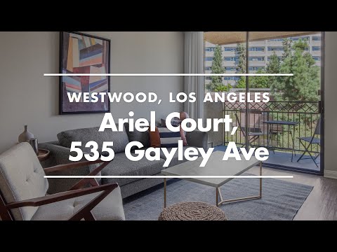 LA Apartment Tour | Ariel Court Furnished Apartment in Westwood, LA