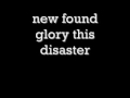New Found Glory/This Disaster