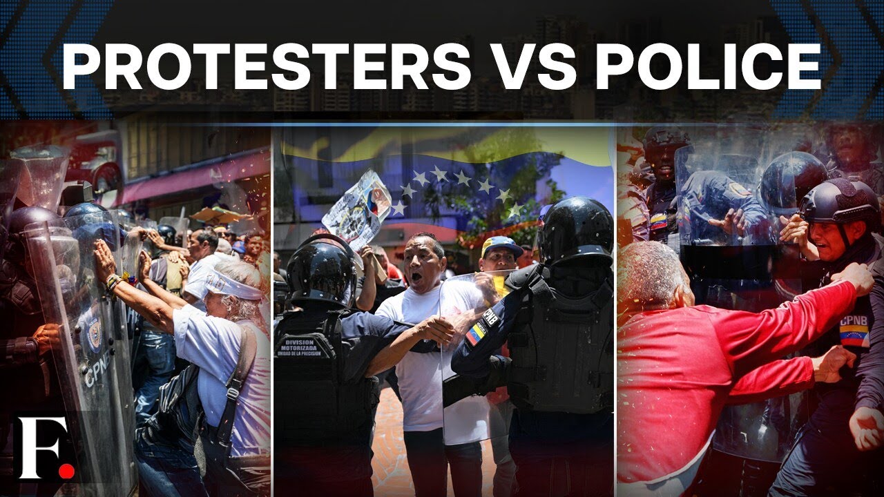 'Will Go After This Dictatorship': Venezuelan Workers Clash with Riot Police Over Pay | Firstpost