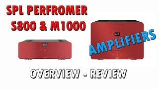 Video thumbnail for SPl Performer S800 & M1000 Power Amplifiers Review by purewaveaudio