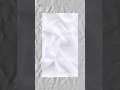 Plain white rfd crepe fabric