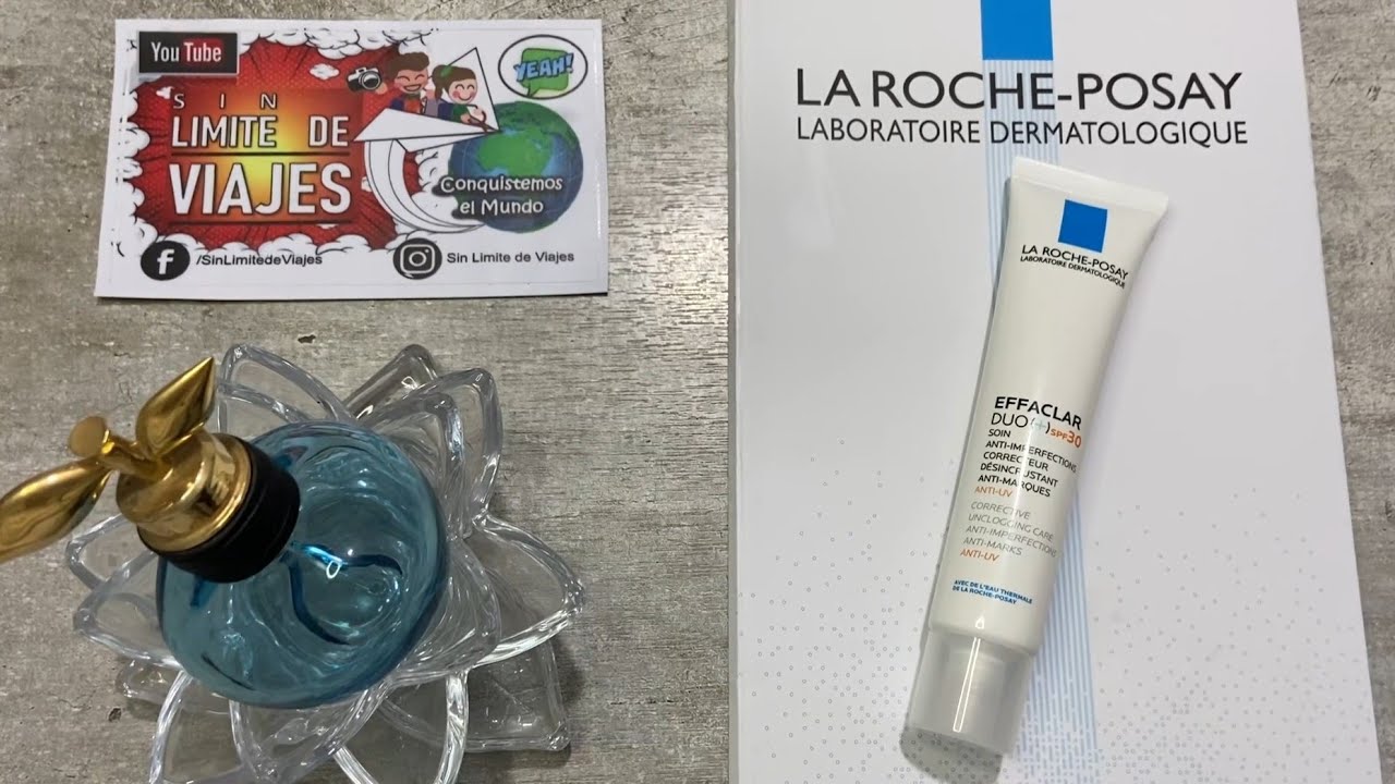 Reseña EFFACLAR DUO + SPF 30 ☀ de LA ROCHE - POSAY 💙 [Crema Gel Facial] 💆🏻‍♀️✨DERMALOVERS😍SKINCARE