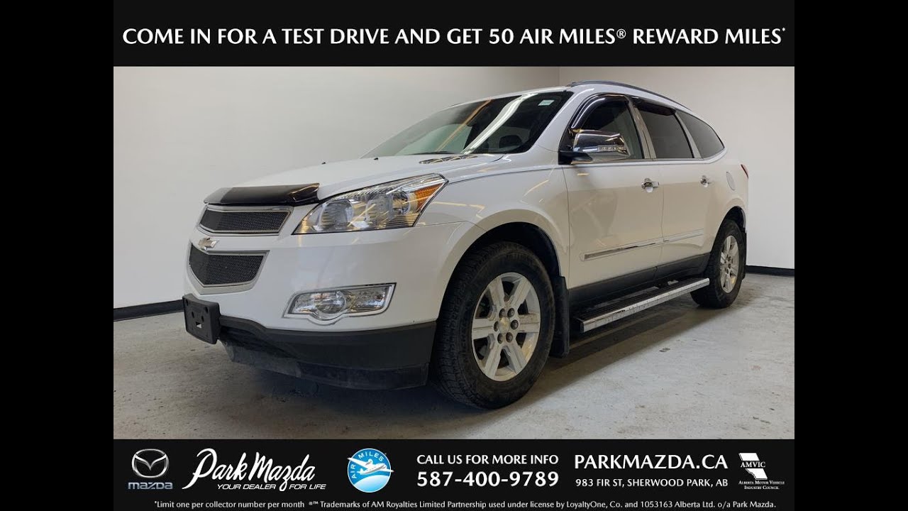 WHITE 2010 Chevrolet Traverse Review - Park Mazda