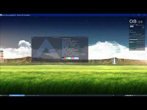 Arco Linux mit Openbox Desktop