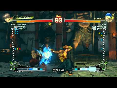 SSF4 AE: Kiryu Tsukimiya (Guy) vs F*ck Yun (Yun) - Ranked Match (720p HD)