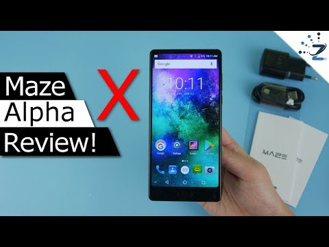 Maze Alpha X Review - $200 bezelless Phone? So close to perfection! 9% off inside!