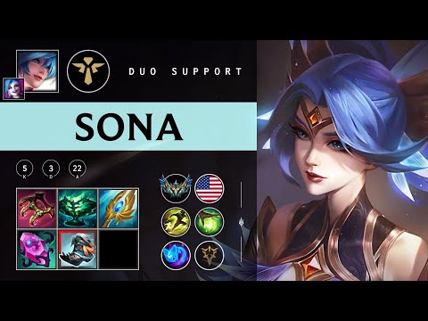 Sona Support vs Taliyah - NA Challenger Patch 25.24