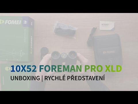 Dalekohled FOMEI FOREMAN PRO XLD 10x52