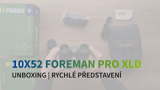 FOMEI 10x52 FOREMAN PRO XLD dalekohled