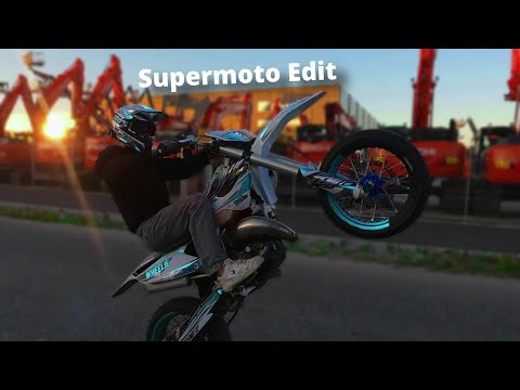 CRAZY STUNTS on 125CC/500CC | Supermoto Edit |