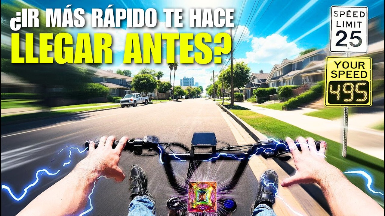 CIENTÍFICOS REVELAN SÍ IR MÁS RÁPIDO te hace LLEGAR ANTES