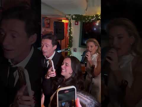 Kate Hudson and Hugh Jackman Sing in NYC Pub to Promote Upcoming Movie